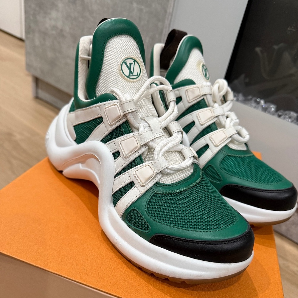 Louis Vuitton Archlight White/Green 38